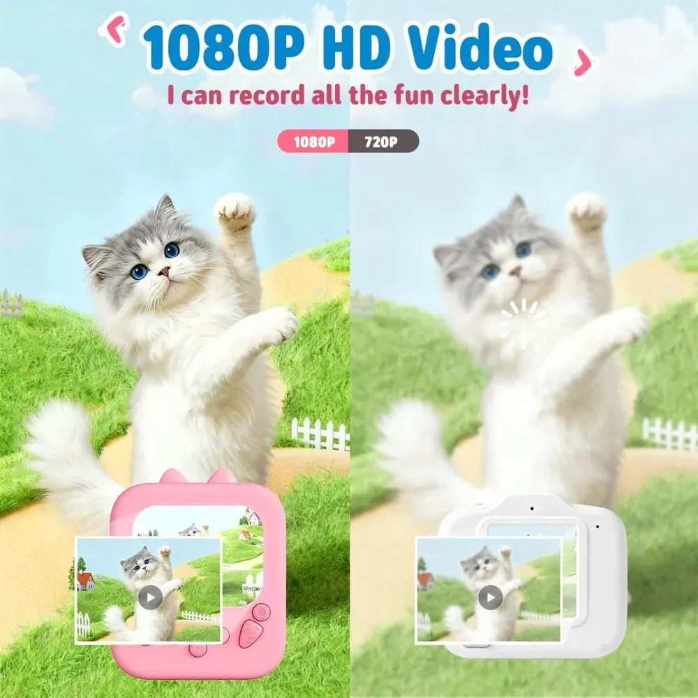 Kids Instant Print Camera